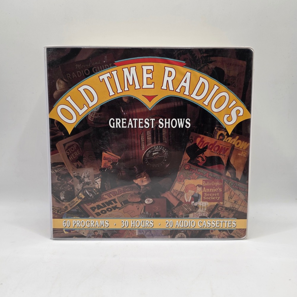 Vintage Radio Old Time Radio's Greatest Shows‎ 20 Cassette Set 60 Programs